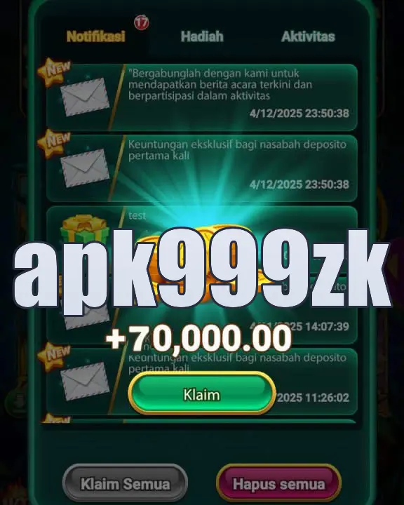 apk999zk Tangkapan Layar Resmi APK